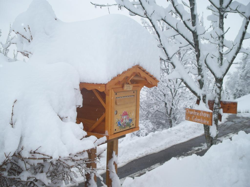 Chalet La Colombiere Sainte-Agnès Kültér fotó