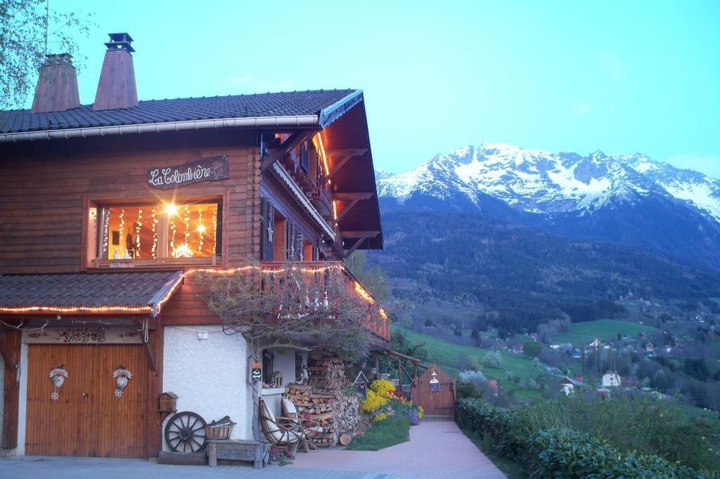 Chalet La Colombiere Sainte-Agnès Kültér fotó