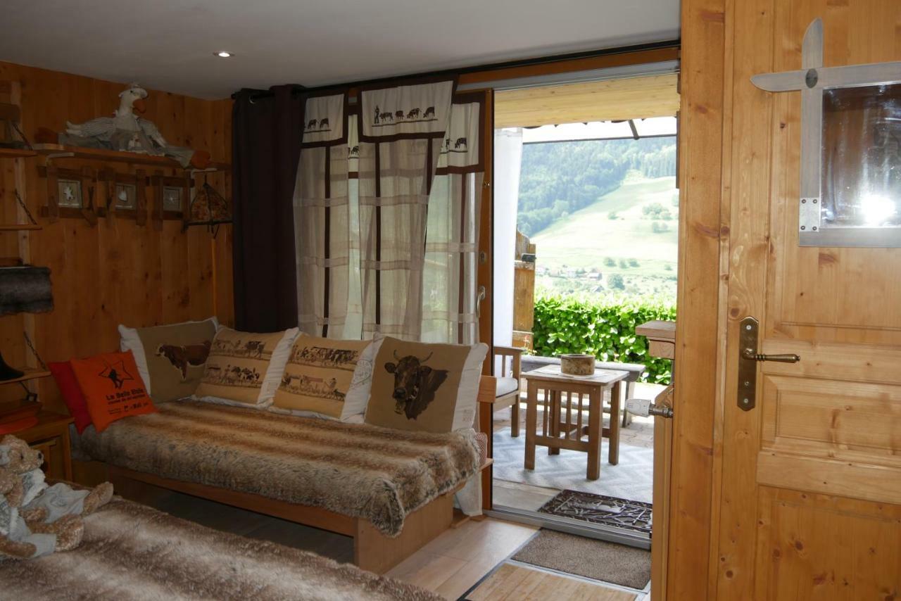 Chalet La Colombiere Sainte-Agnès Kültér fotó